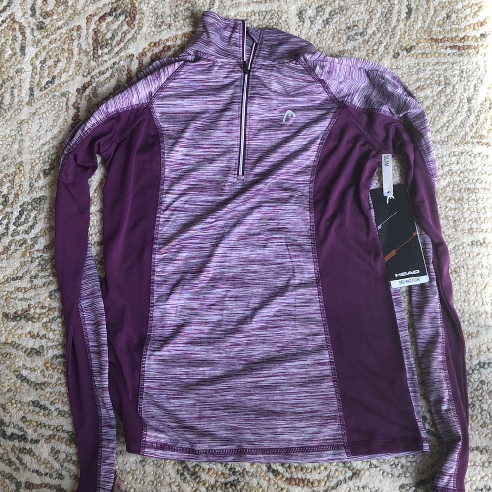 Head Purple Half Zip - Small (Brand New)